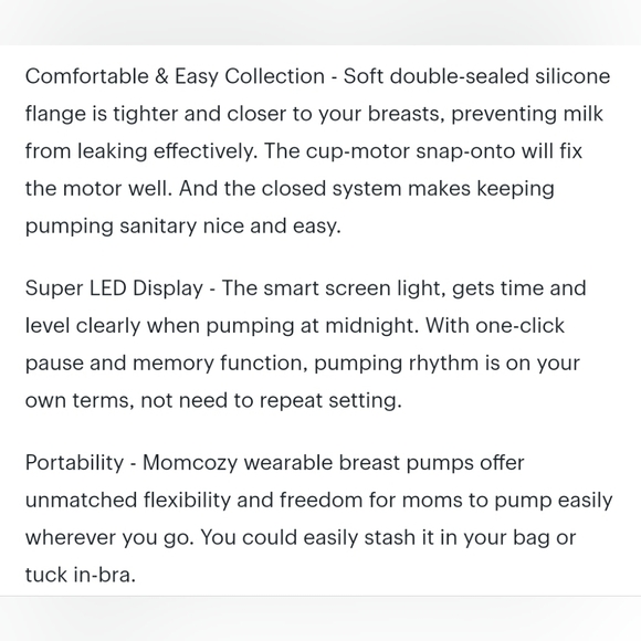 BNIB Momcozy S12 pro - Picture 5 of 6